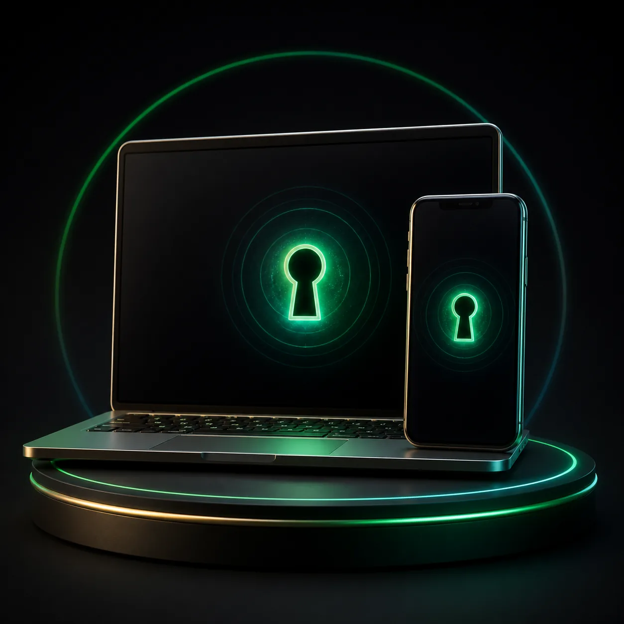 Ilustrasi akses akun SLOT367 di ponsel dan laptop