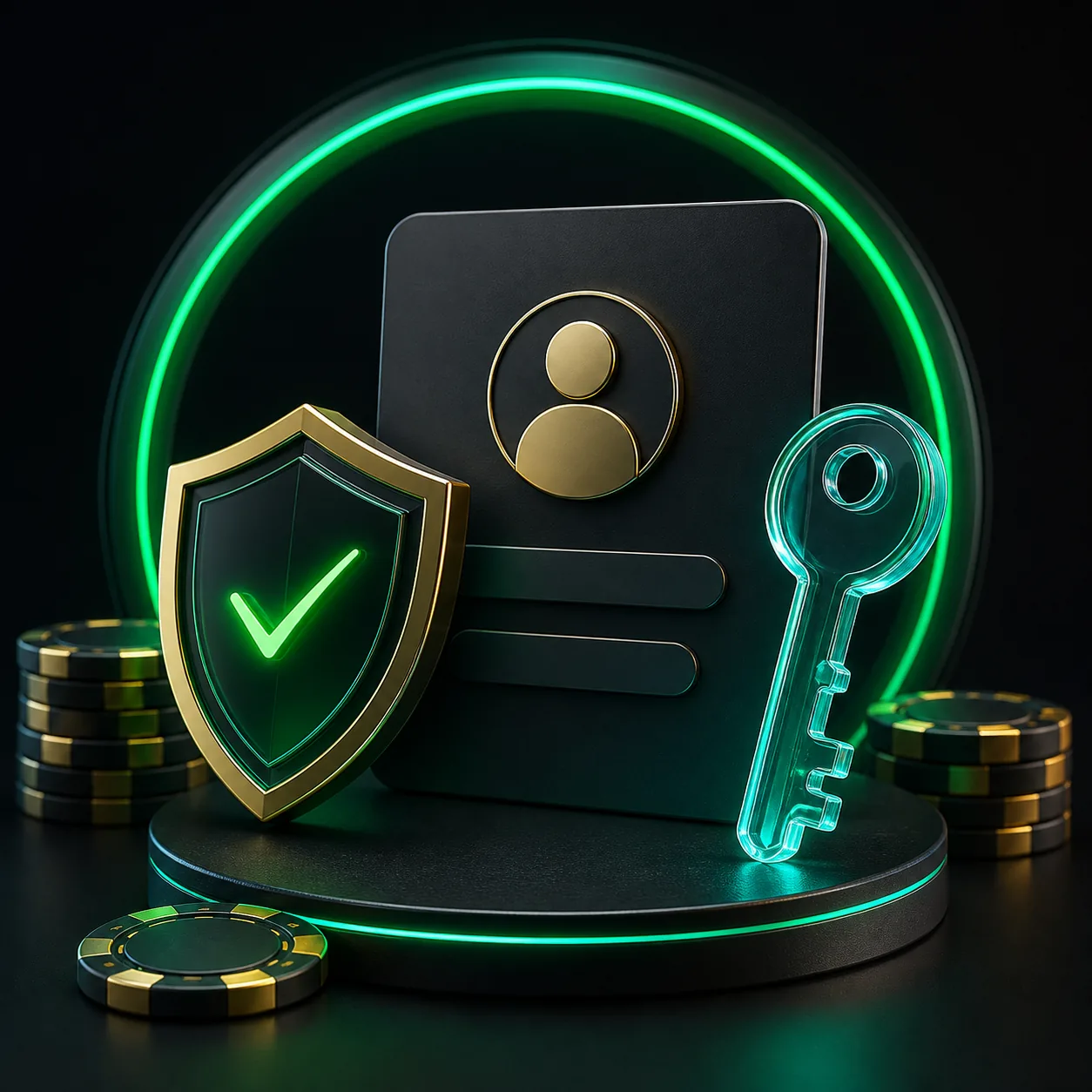 Ilustrasi keamanan akun setelah registrasi SLOT367